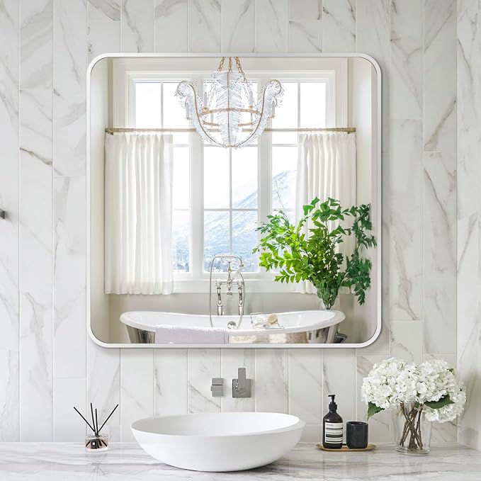 Delma Bathroom Vanity Mirror, High-Definition Bathroom Mirror, Versatile - Image 6