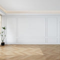 Pangda Peel and Stick Wall Molding Kit, 3D Premade Accent Molding Wainscoting by Pangda