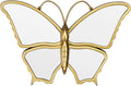 Decorative Butterfly Wall Mirror by Wartter
