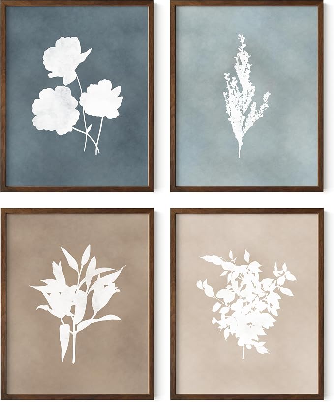 HAUS AND HUES Floral Wall Art by HausandHuesArtPrints
