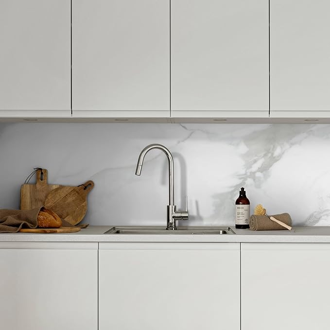 Marble Peel and Stick Waterproof Wall Paneling, Covers 38.75 Sq. Ft. - Image 8