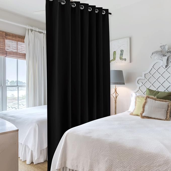 RYB HOME Extra Long Curtains Light Block Soundproof Privacy Blinds - Image 4