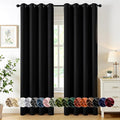 MIULEE Blackout Curtains for Bedroom Living Room 2 Panels, Thermal Insulated by MIULEE