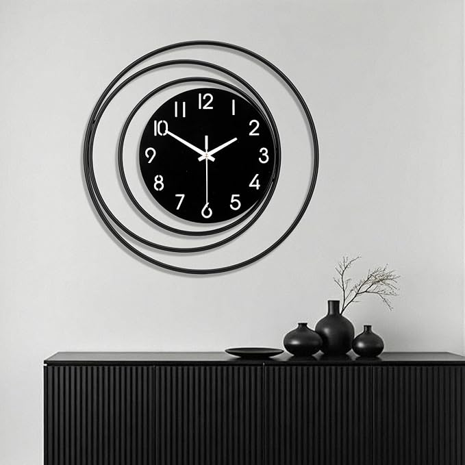 Dankeit 16inch Decorative Wall Clock, Silent Non-Ticking Quality Quartz Battery - Image 8