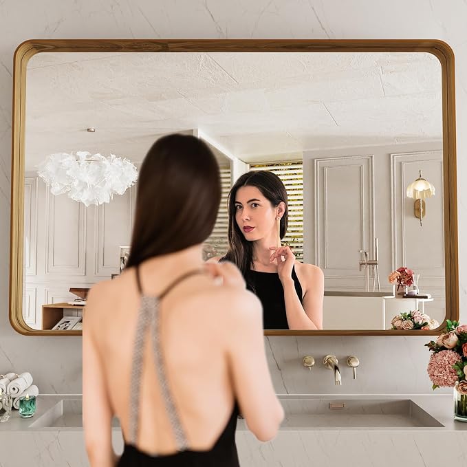 LOAAO 48X30 Inch Bathroom Mirror - Image 2