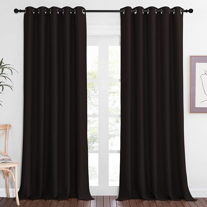 NICETOWN Patio Blackout Curtain Panels by NICETOWN