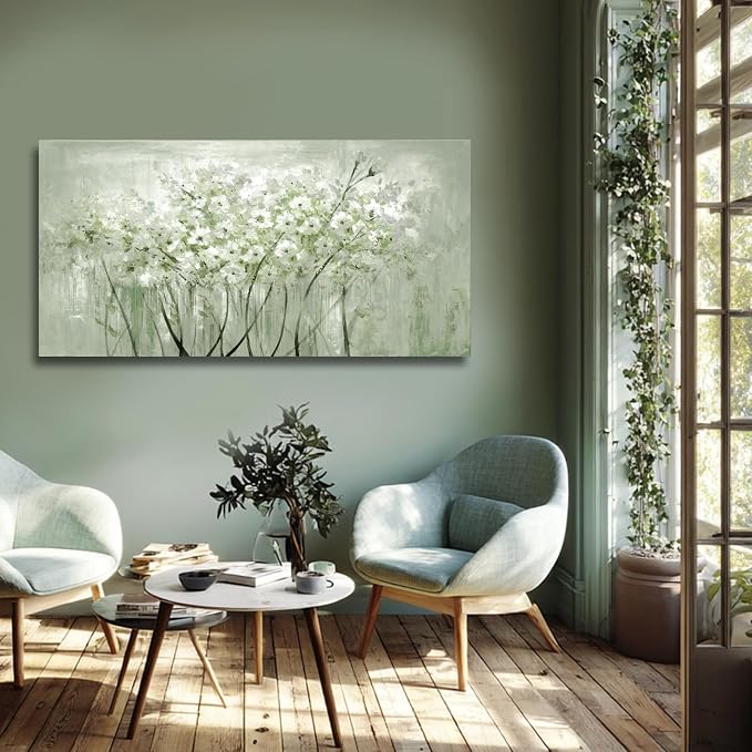 Modern Botanical Canvas Wall Art - Image 7
