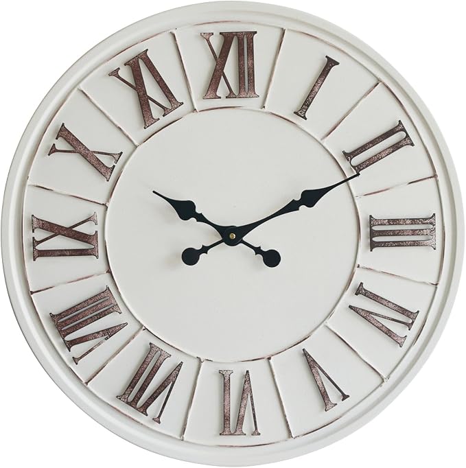 Large Farmhouse Wall Clock by PILIHOME