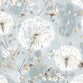 Nukofal Floral Wallpaper Peel and Stick Dandelion Wallpaper Floral Contact by Nukofal