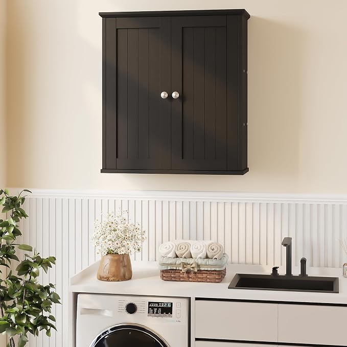 Bathroom Wall Cabinet, Bathroom Cabinet Wall Mount, Over Toilet Space Saver - Image 5