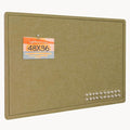 Bulletin Board, 24 x 18 inches Felt Board Decorative Pin Board, Cork Board by Lightomorrow