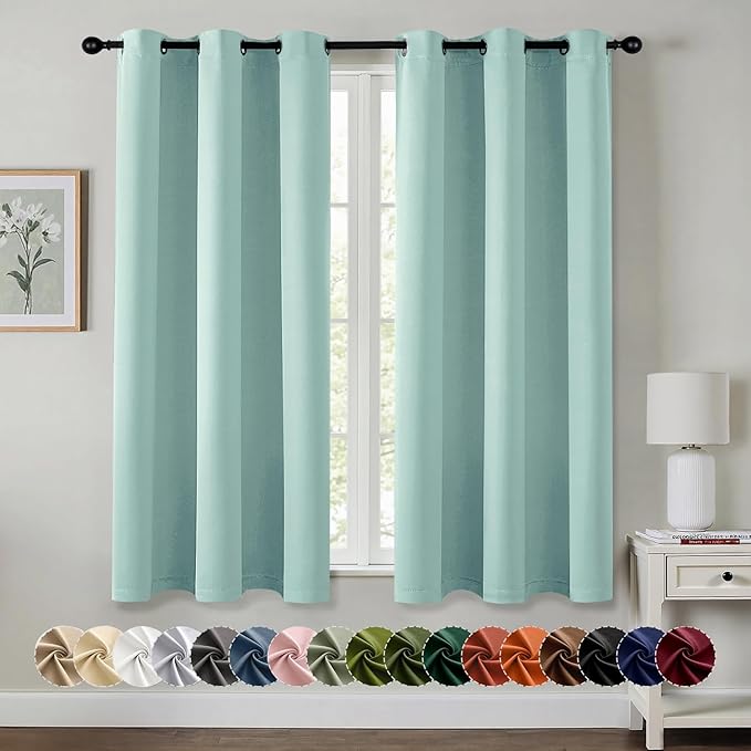MIULEE Blackout Curtains for Bedroom Living Room 2 Panels, Thermal Insulated by MIULEE