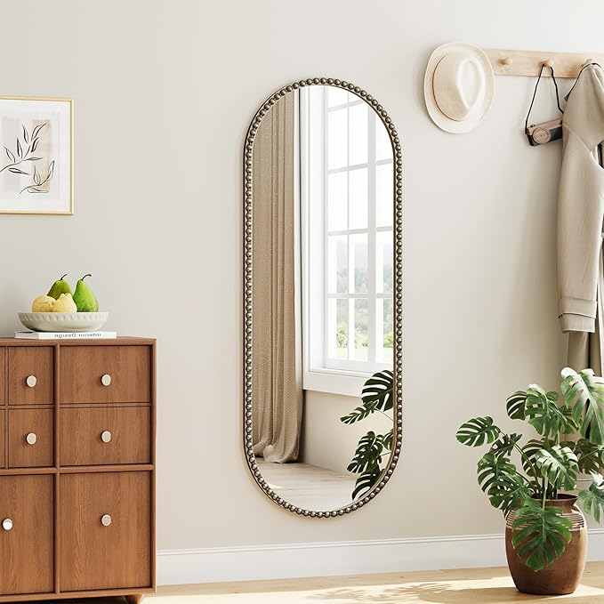 Champagne Bronze Bathroom Mirror by Brauthon