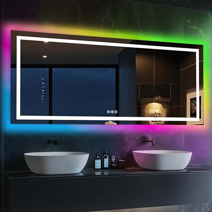 Antok 28"x 60" LED Bathroom Mirror - Image 2