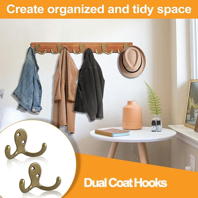 CBWLWJ 25 Pack Coat Hooks Wall Hooks - Image 4