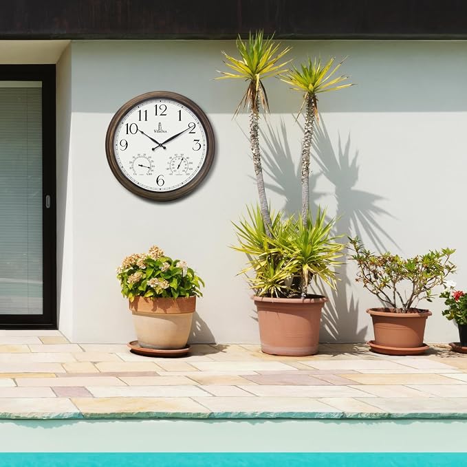 Outdoor Clocks for Patio Large Waterproof - Image 7