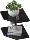 JJL Corner Wall Shelf, Easy-to-Assemble, Wall Mount Corner Shelves by Unknown