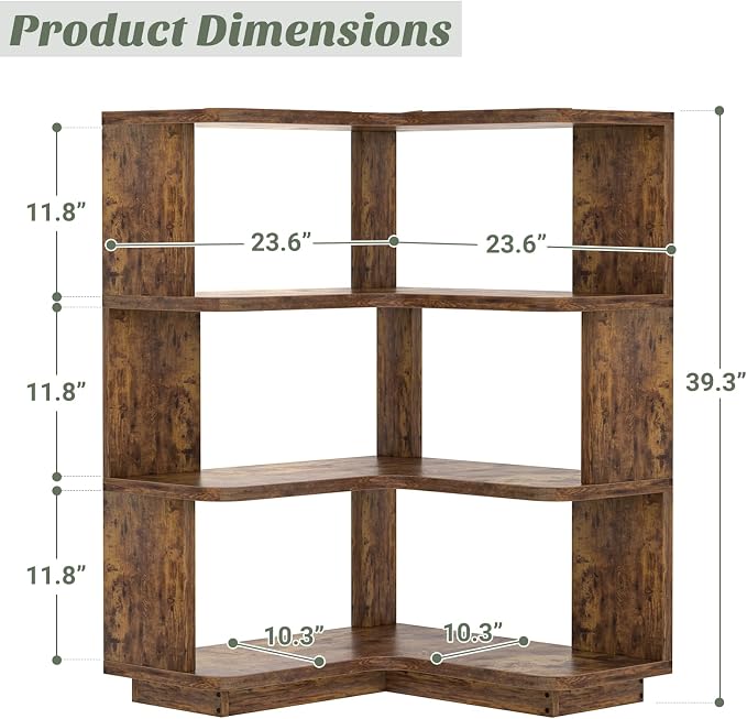 Armocity Corner Book Shelf - Image 3