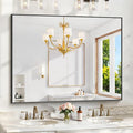 KOCUUY Black Mirror, HD Tempered Glass, Anti-Rust Frame, Modern Design by KOCUUY