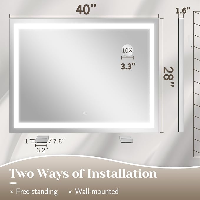 FENNIO Large Vanity Mirror - Image 7