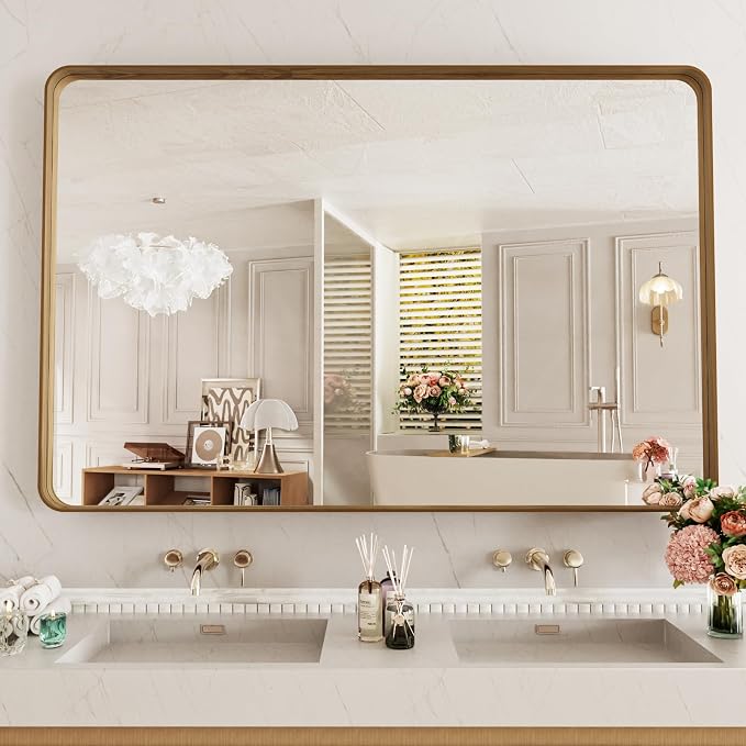 LOAAO 55X36 Inch Bathroom Mirror - Image 8