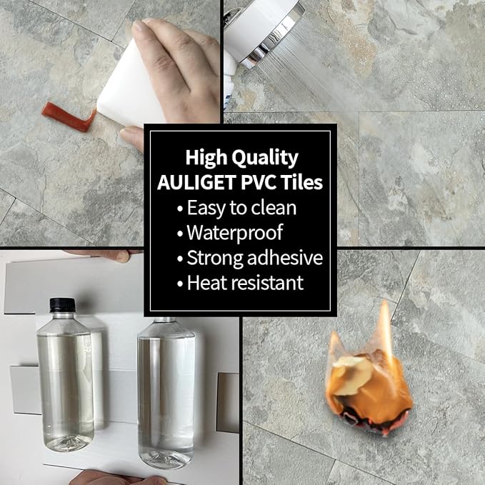 AULIGET 2-Piece Peel and Stick Backsplash Wall Tiles - Image 6