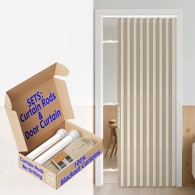 AJAZZ Blackout Accordion Door by AJAZZ