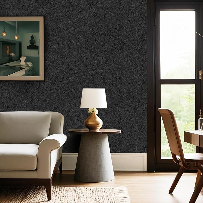 Dark Grey Peel and Stick Self Adhesive Wallpaper - Image 7