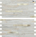 AULIGET 20 Sheets Faux Stone Peel and Stick Backsplash by AULIGET