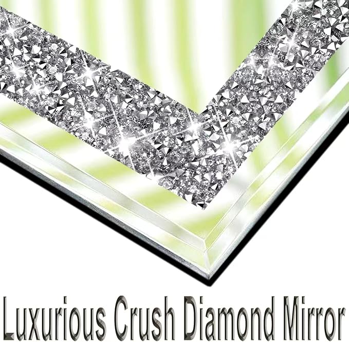 Crush Diamond Mirrors Wall Decor 6inch Mirror Tiles - Image 5