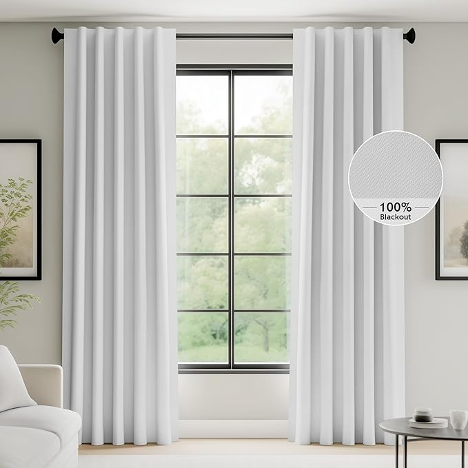 FMFUNCTEX 100% Blackout Curtains - Image 2