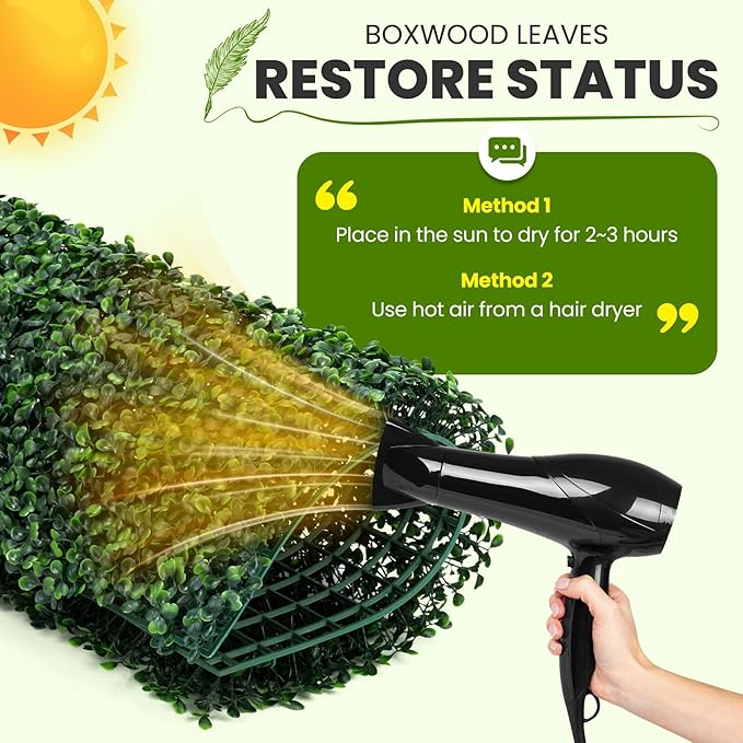KASZOO Artificial Grass Wall Panel - Image 6