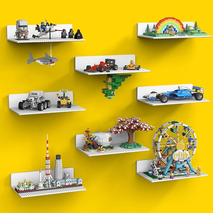 BlissBox 8-Pack Large Display Shelves by BlissBox