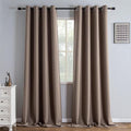IGEMAEVE Blackout Curtains 108 Inch Length 2 Panels Set, Grommet Energy Saving by IGEMAEVE
