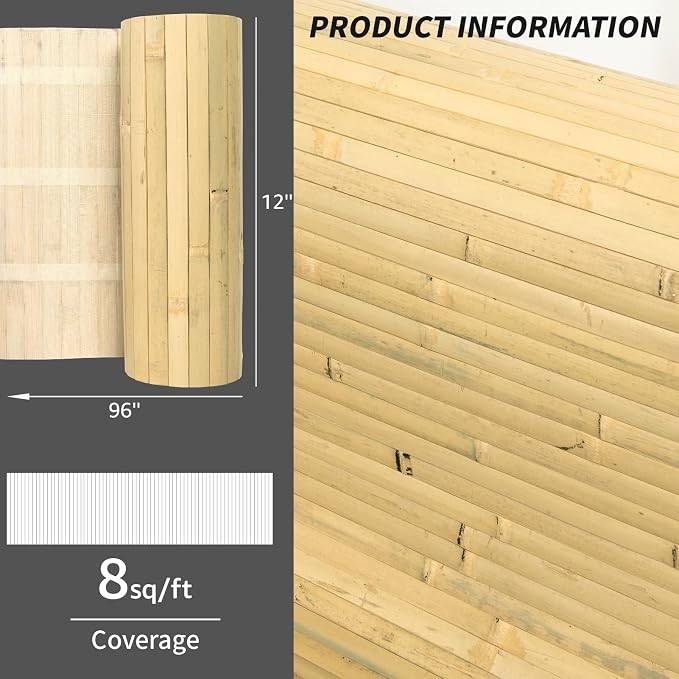 Art3d Natural Bamboo Wall Panel - Image 5