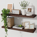 Marsmiles Wood Floating Shelves by Marsmiles