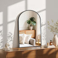 Sweetcrispy 20"x31" Arched Black Bathroom Mirrors by Sweetcrispy