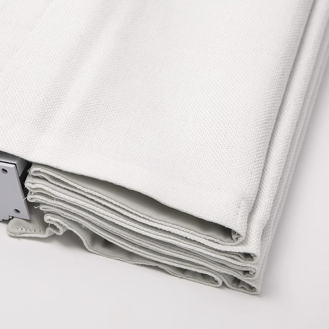DEJAVU Cordless White Roman Shades, Fabric Thermal Insulated Blinds, Custom - Image 2