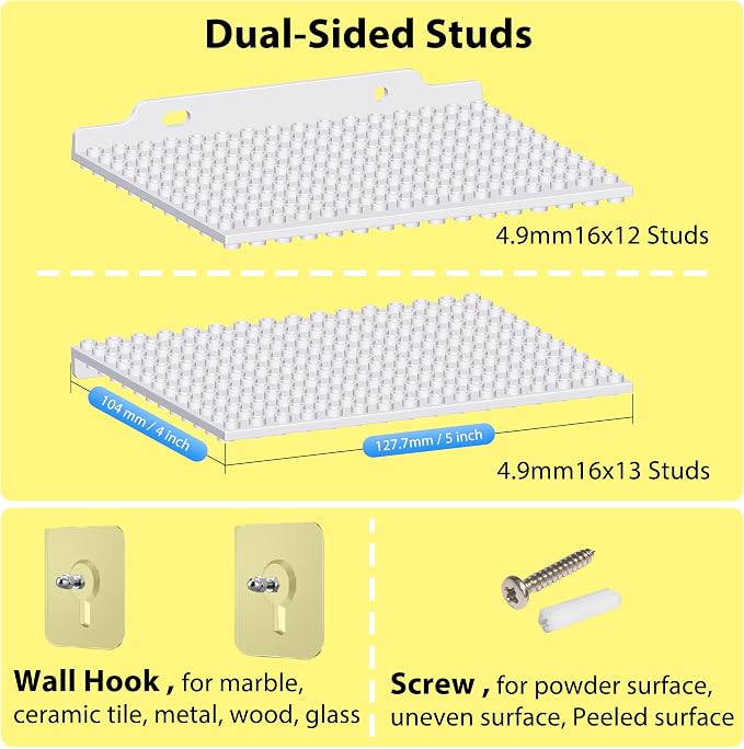 LRANFOW 6 Pack Wall Display Shelves - Image 5