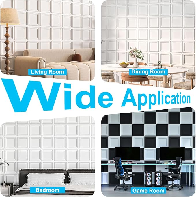 Art3d 33-Pack 3D Textured Accent Wall Panel - Image 8