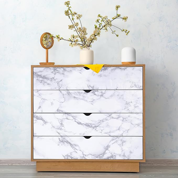 Arthome White Marble Contact Paper - Image 7