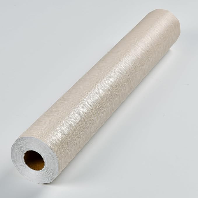 Haimin Grasscloth Wallpaper Peel and Stick 20.9in X 393in Fabric Contact Paper - Image 5