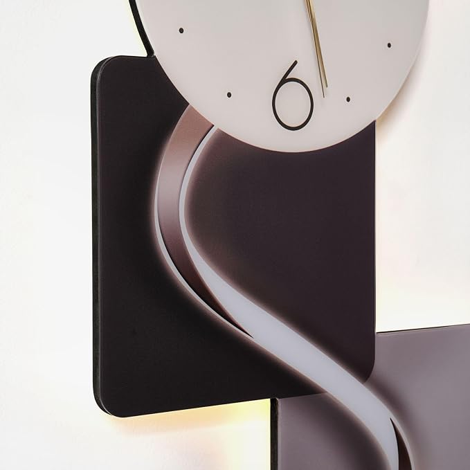 homary 39.4" Silent LED Wall Clock - Image 6
