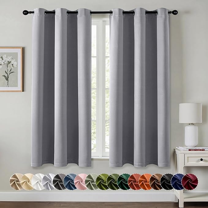 MIULEE Blackout Curtains for Bedroom Living Room 2 Panels, Thermal Insulated by MIULEE