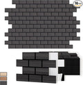 WoveN SounD Brick Acoustic Wall Panels, 16 Pack 16x12 Inch, PVC Wood Grain by WovenSound