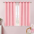 XiDi Pink Curtains for Bedroom, Girls Room Blackout Curtains, Kids Room by Addsomecolortolife