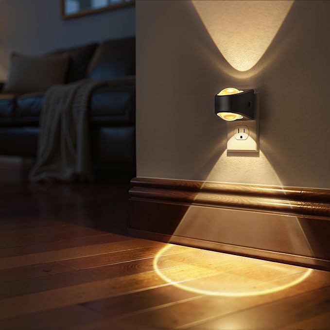 Briignite Projector Night Light, Night Lights Plug into Wall, Soft White - Image 5