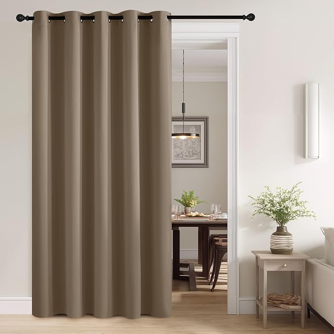 RYB HOME Mocha Total Blackout Curtains by RYBHOME