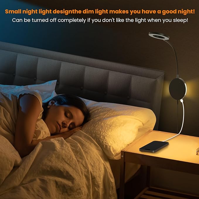 Wall Mounted Reading Light, Bedside Headboard Lights - Image 5