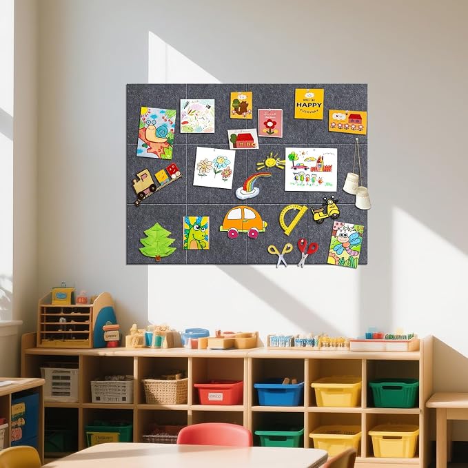 TSJOFFICE Large Cork Board for Wall - Image 7